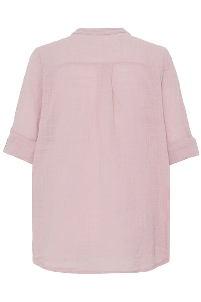 SBALEXA SOLID BLOUSE 2 Rose Smoke