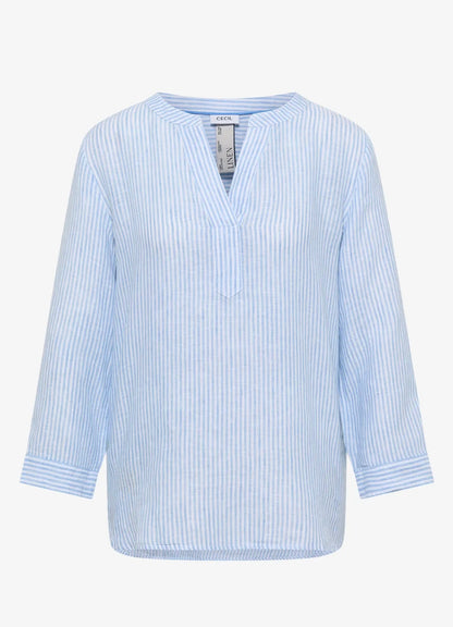 Linen YDS blouse Blå