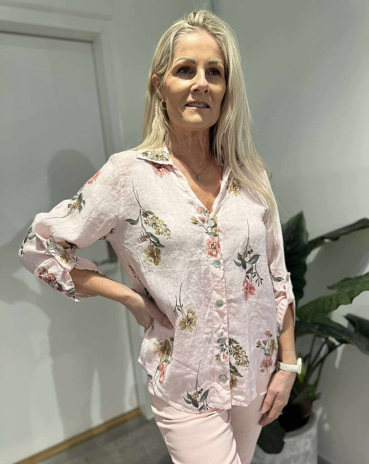 CHARLOTTA LINBLUSE Rosa