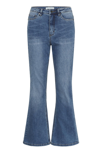 Kaforest Hw Slim Fit Jeans Blå