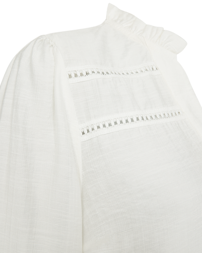 Fqantina-Blouse Beige