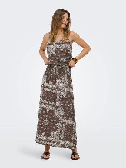 Onlsaki Ambel Long Band Skirt  Wvn