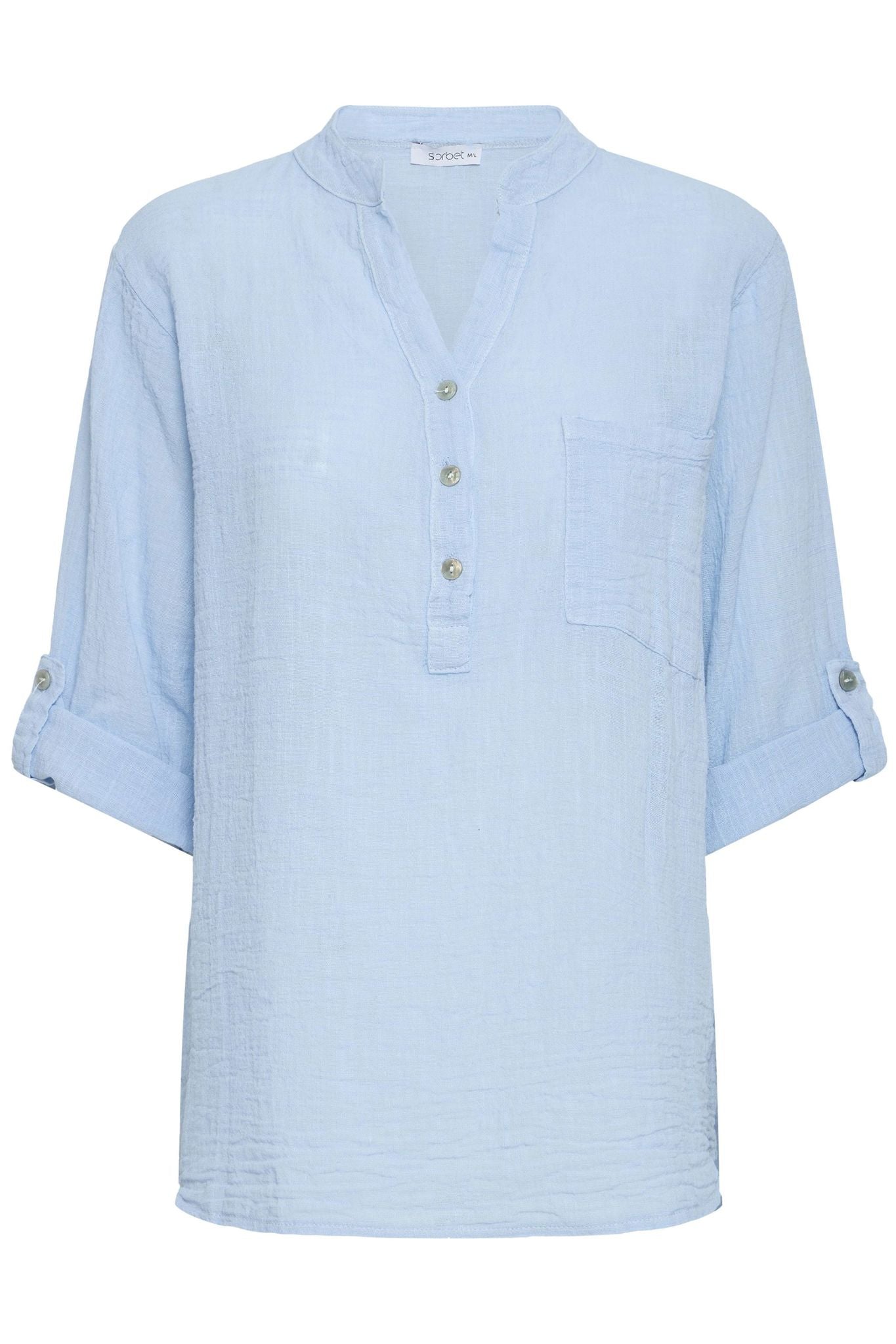 Sbalexa Solid Blouse 2 Blå