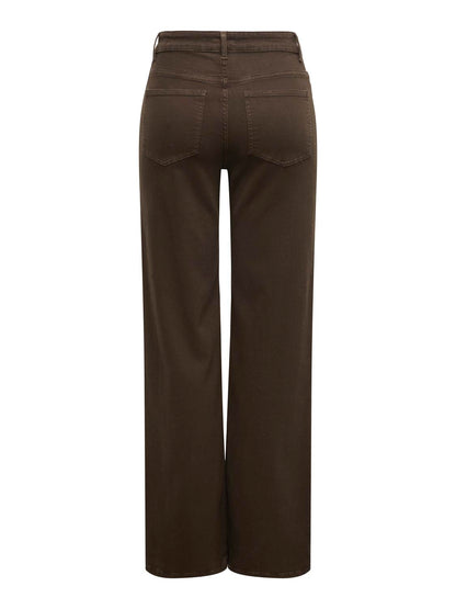 Onlmadison Blush Hw Wide Brown Dnm Cro11 Brun