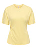 Onlceline S/s Button Top Ff Jrs Gul