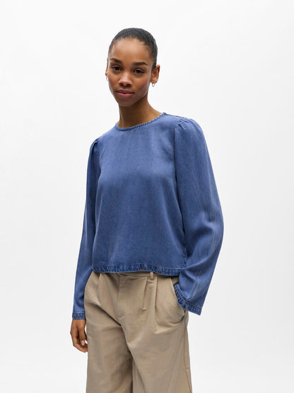 Objframe Re L/s Top Div Blå