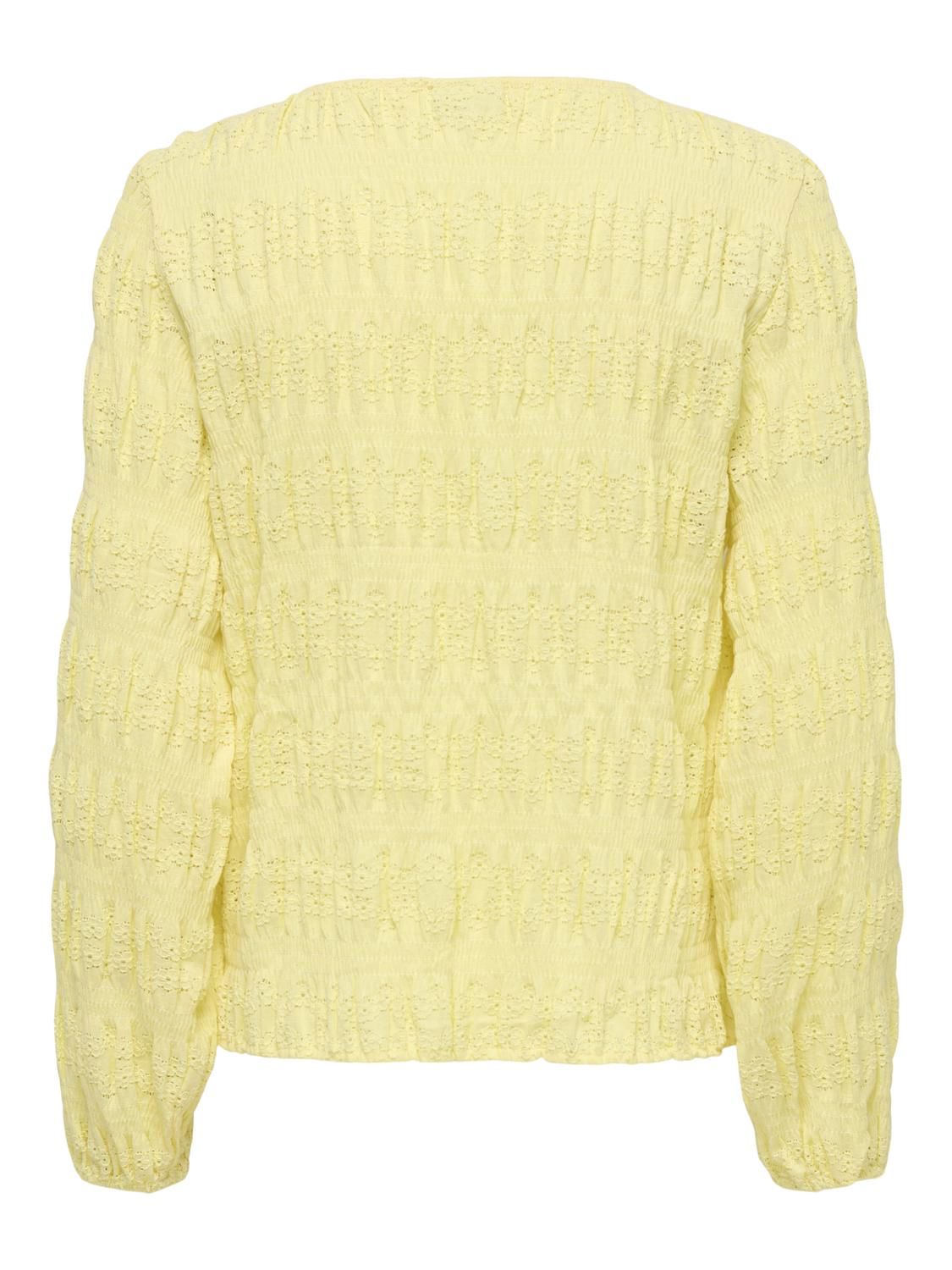 Jdysally L/s Top Jrs Gul