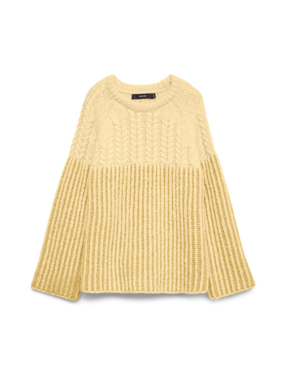 Vmerika Ls O-Neck Long Pullover Exp Gul