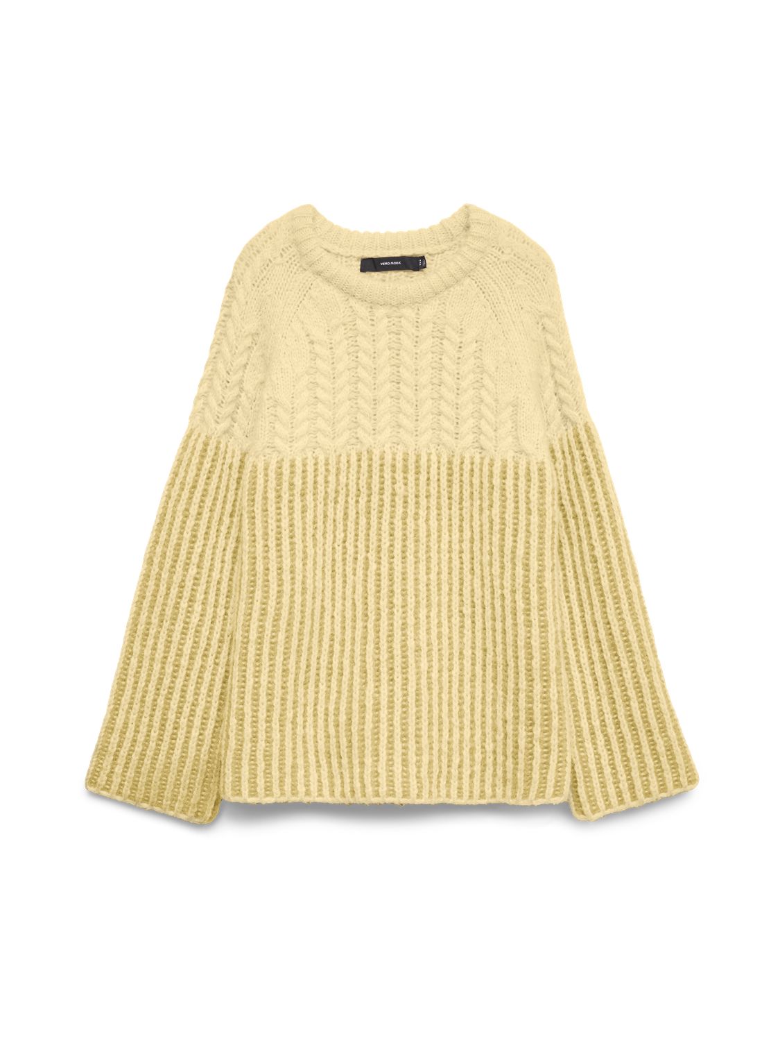 Vmerika Ls O-Neck Long Pullover Exp Gul