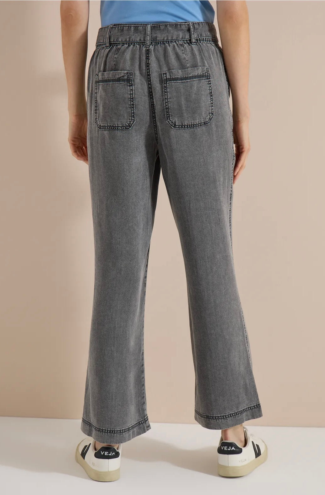 NEELE TENCEL WASHED Grå