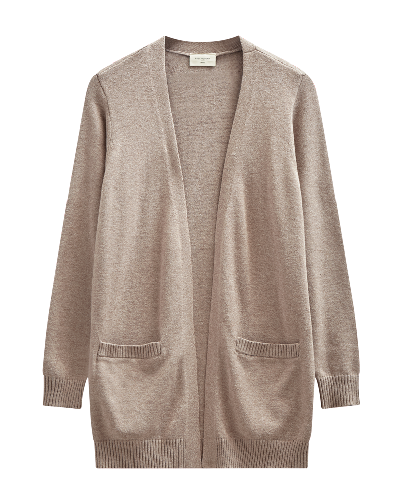 Fqagnes-Cardigan Beige