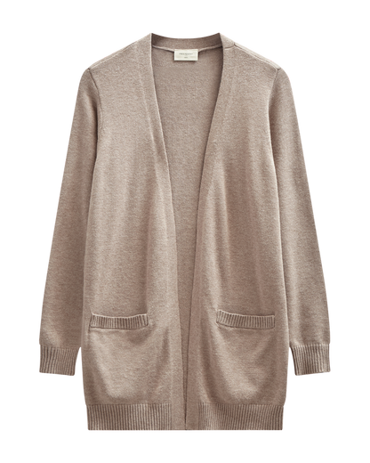 Fqagnes-Cardigan Beige