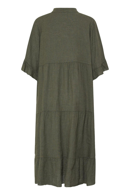 Sbfontanelle Long Dress Grønn