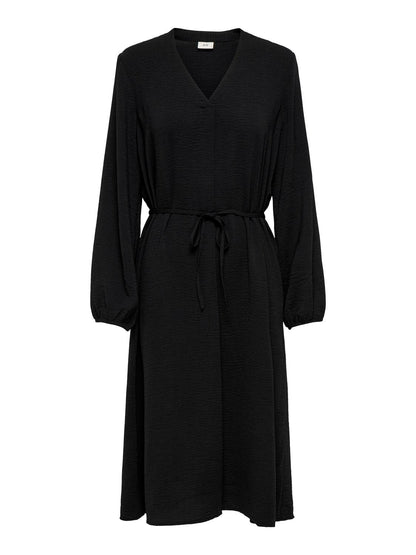 Jdydivya Life L/s Midi Dress Wvn Dia Sort