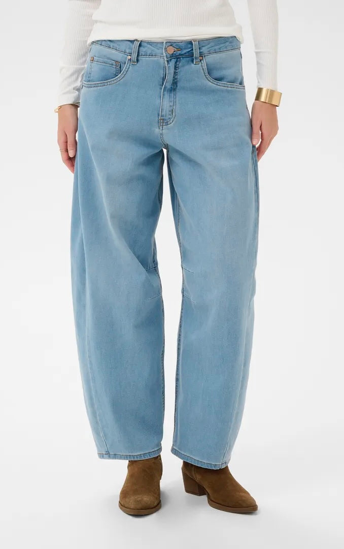 Crbahren Ankl  Balloon Jeans-Relaxed Fit Blå