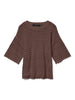 Vmmanila 2/4 O-Neck Pullover Brun