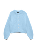 Vmwilo Ls O-Neck Cardigan Exp Blå