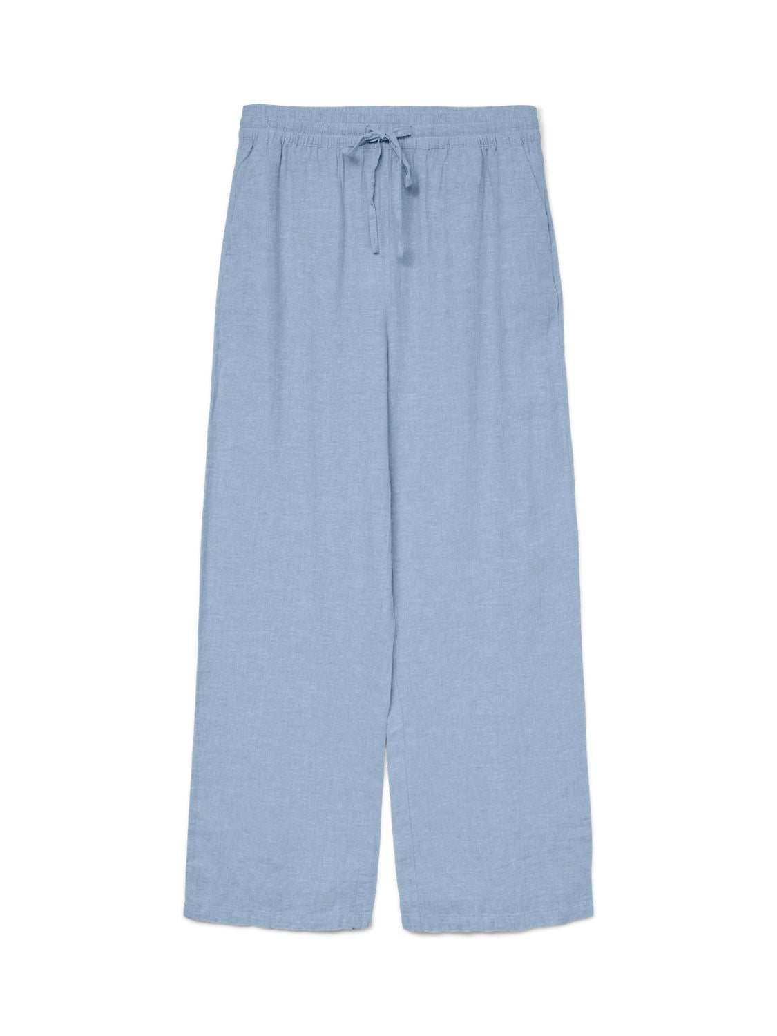 Vmlinn Hw Pants Wvn Noos Blå