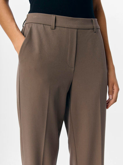 Objlisa Mw Straight Pant Noos Grå