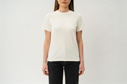 Fitted Pima T-shirt Off-White