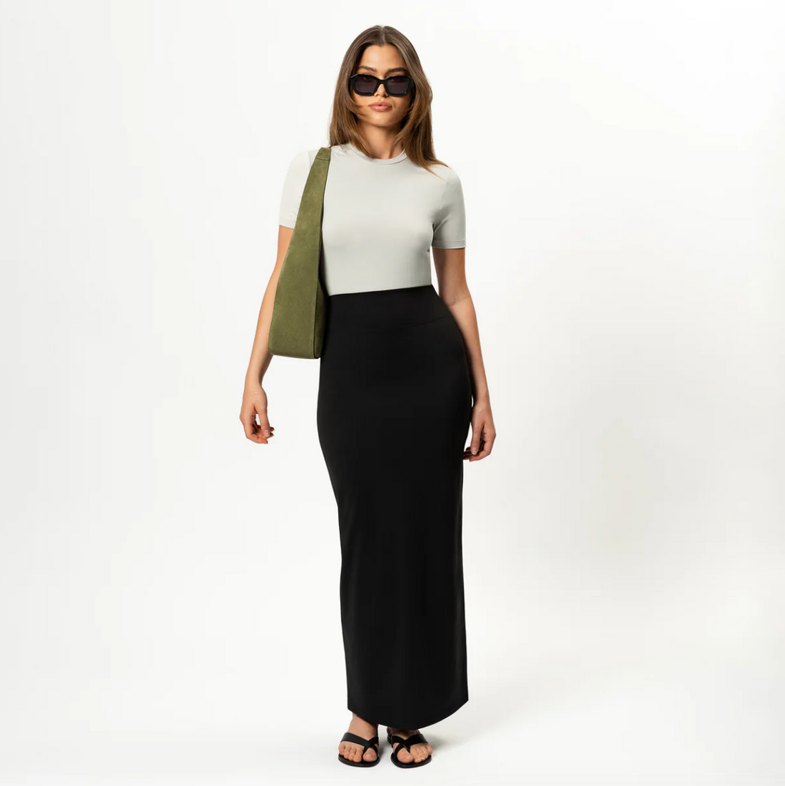 Asana Maxi Skirt Svart