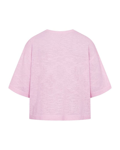 Fqvicki-Pullover Lys Rosa