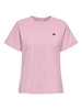 Jdypisa S/s Print Top Jrs Noos Rosa