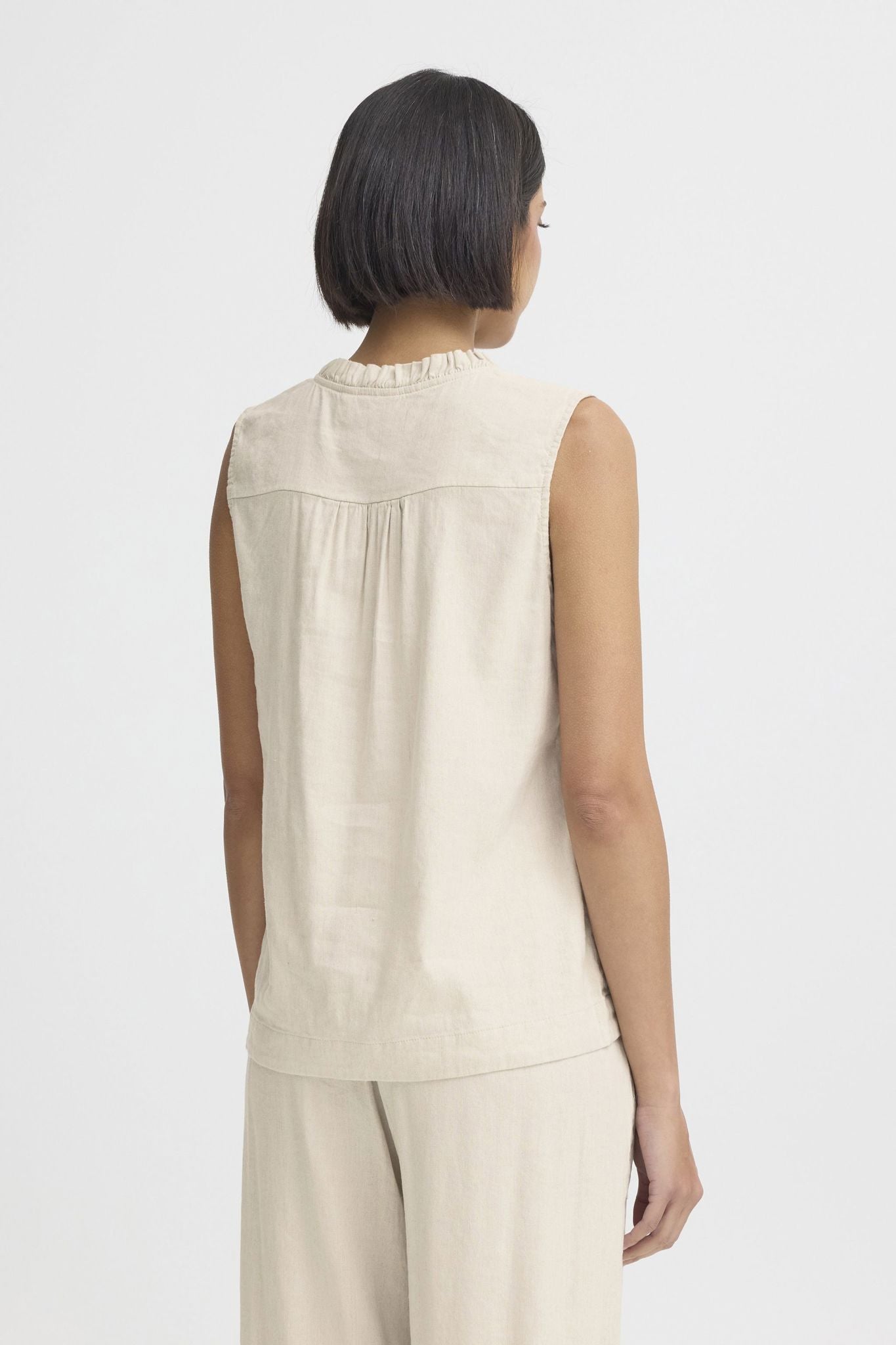 Pzluca Top Beige