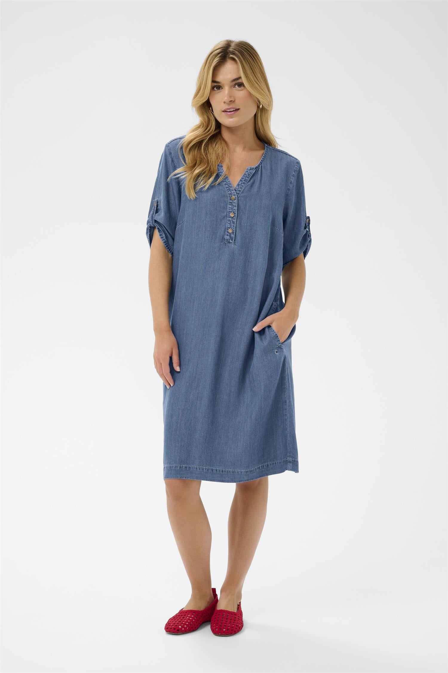 Crmolly Dress Blå